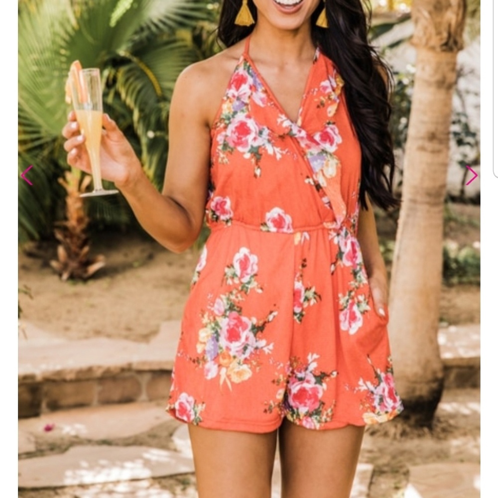 Floral Romper